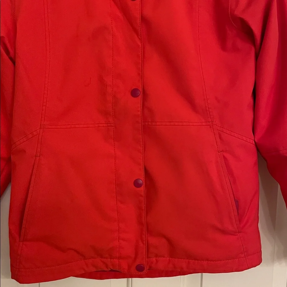 Marmot red ski winter jacket size Large